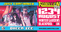 Queen Zee - Rebellion Festival, Blackpool 1.8.19